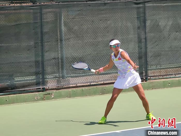 ITF国际网球巡回赛天津站正选比赛上演多场好戏