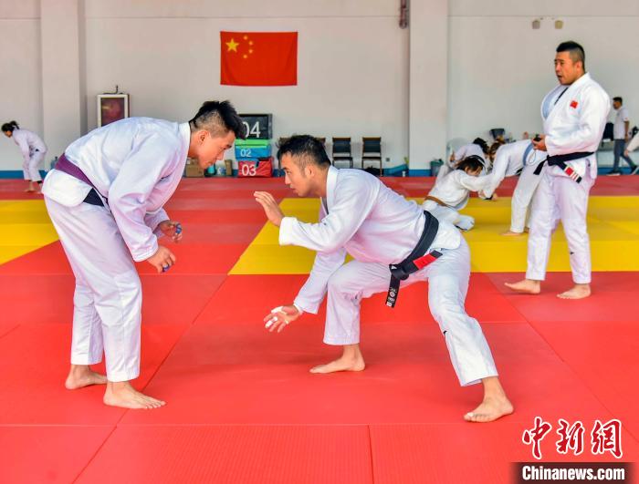中国国家柔术队在浙江金华集训 进入备战亚运冲刺阶段
